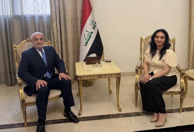 أسعد الحريري بحث مع السفيرة العراقية في تعزيز التعاون الاقتصادي وتفعيل مصفاة طرابلس