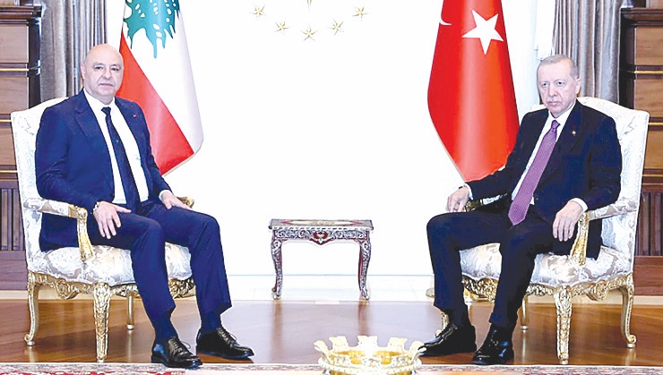 عون: لا استسلام لقوة طاغية.. وأردوغان : نرغب بالانضمام الى بديل “اليونيفيل”
