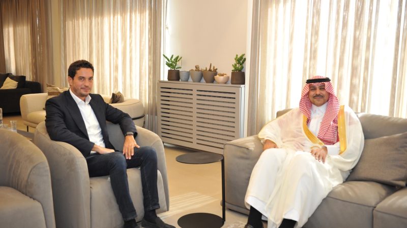 النائب كبارة استقبل السفير السعودي: لمسنا دعم المملكة للدولة اللبنانية ومؤسساتها والحرص على استقرار لبنان وازدهاره