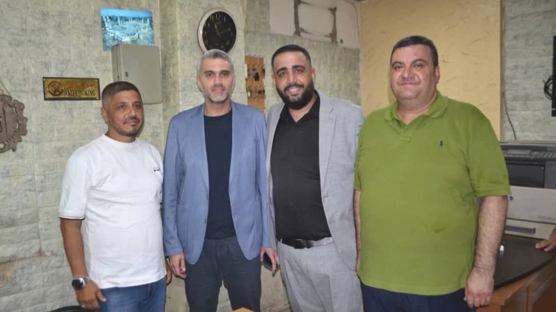 عمر دلال نقيبا لعمال بلدية طرابلس وكريمة أكد التعاون مع النقابةلتعزيز بيئة العمل وخدمة المصلحة العامة والارتقاء بالعمل البلدي
