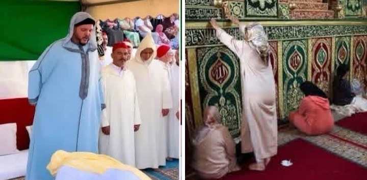 قصة دخول، وزارة التوفيق على خط ما يحدث بقلب الزوايا والاضرحة من طقوس ما انزل الله بها من سلطان .