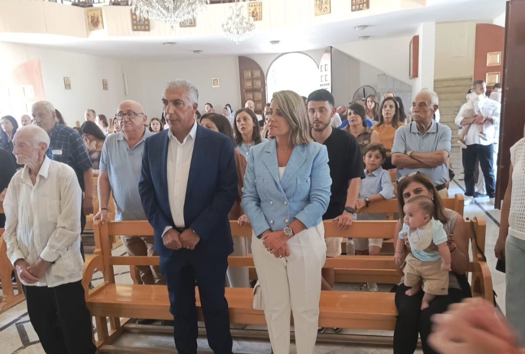 عبّود شارك في قداس عيد رقاد السيدة في بلدة عاصون – الضنية