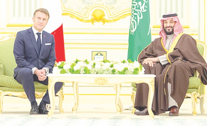 بن سلمان إلى فرنسا في زيارة دولة