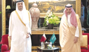 قطر والسعودية بحثتا سبل خفض التصعيد بالمنطقة