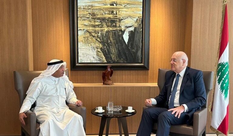 ميقاتي يستقبل السفير الكويتي