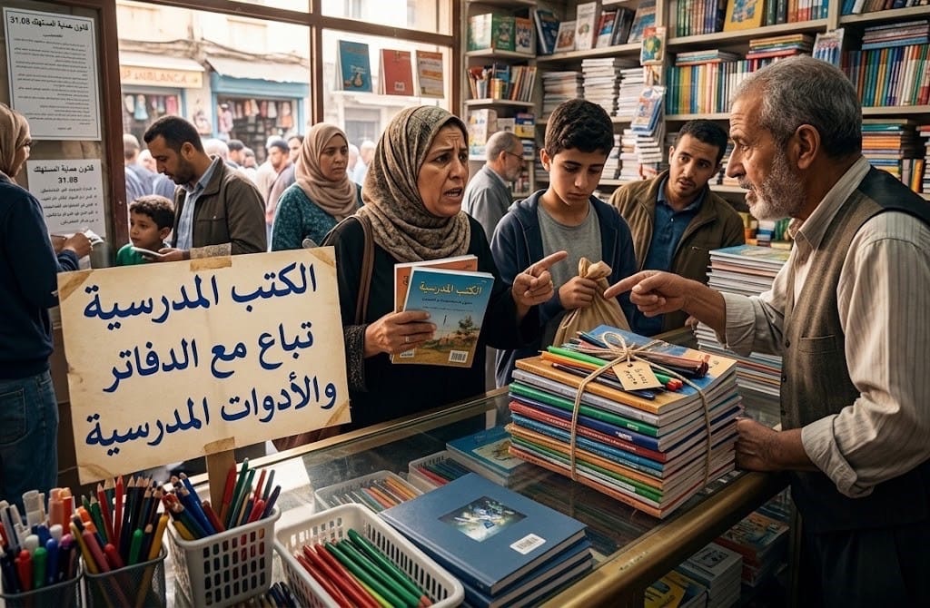 في خرق سافر لقانون حماية المستهلك، مكتبات تصدم الزبناء بفرض شروط جديدة ، قصة موسم دراسي استثنائي .