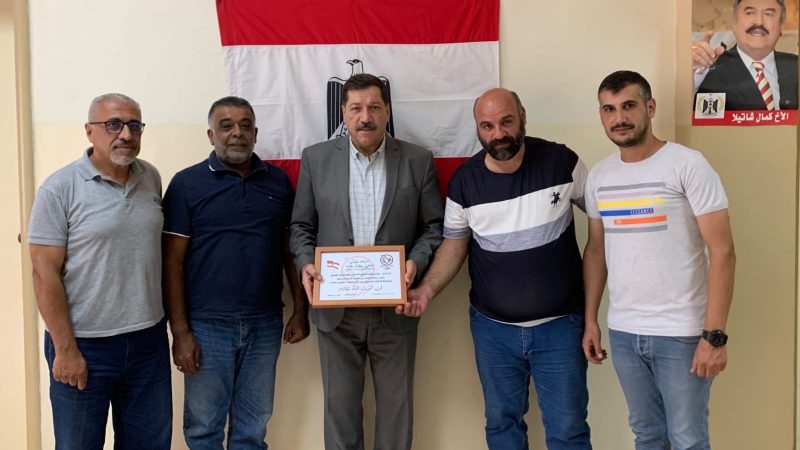 رئيس المؤتمر الشعبي اللبناني يستقبل وفد “ملتقى نبض مقاوم”