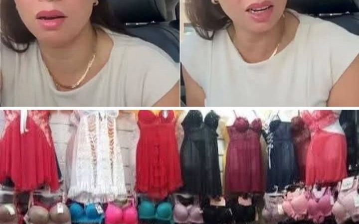 قصة فيديو يحكي معاناة النساء أثناء اقتناء ملابسهن الداخلية من محلات بها رجال وخاصة أصحاب لحى