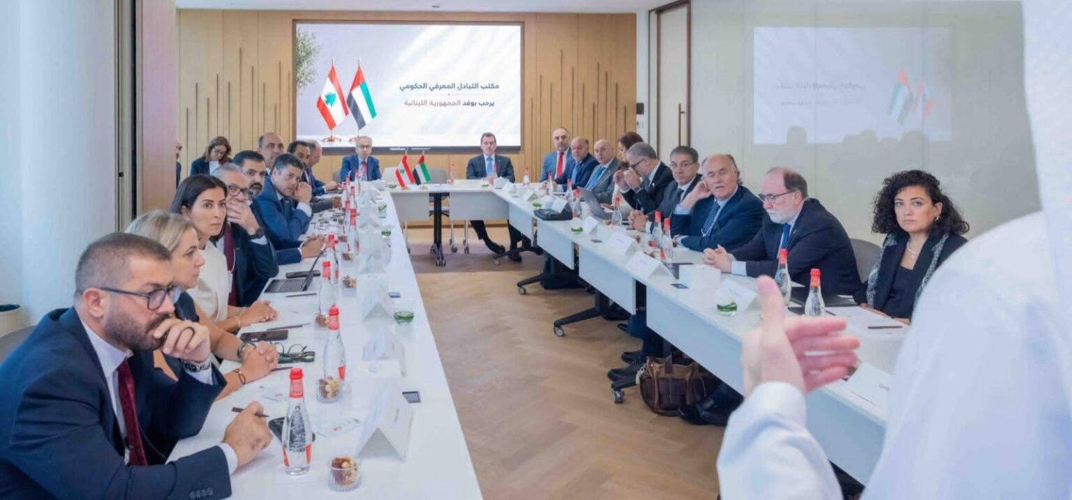 المنطقة الاقتصادية الخاصة في طرابلس تشارك في الوفد الحكومي اللبناني إلى دبي للاطلاع على التجربة الإماراتية في الاقتصاد والمناطق الحرة