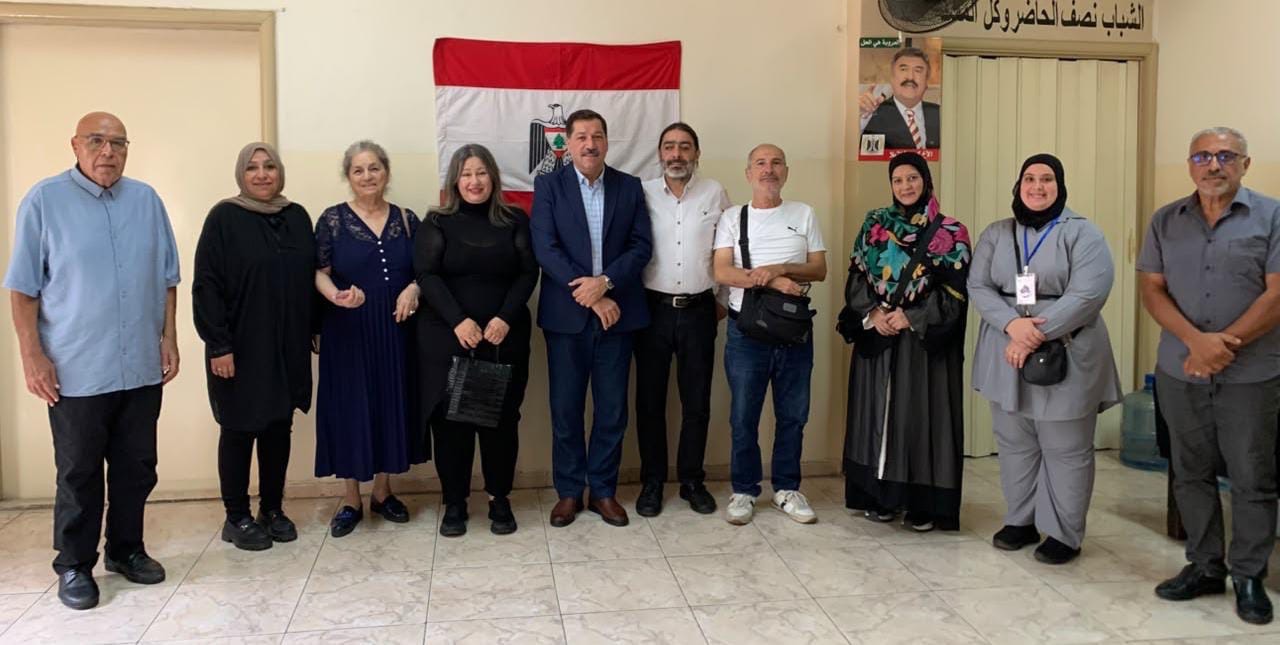 رئيس المؤتمر الشعبي اللبناني يستقبل وفد الشبكة الوطنية لحماية المكتبات والأرشيفات والإرث الثقافي: