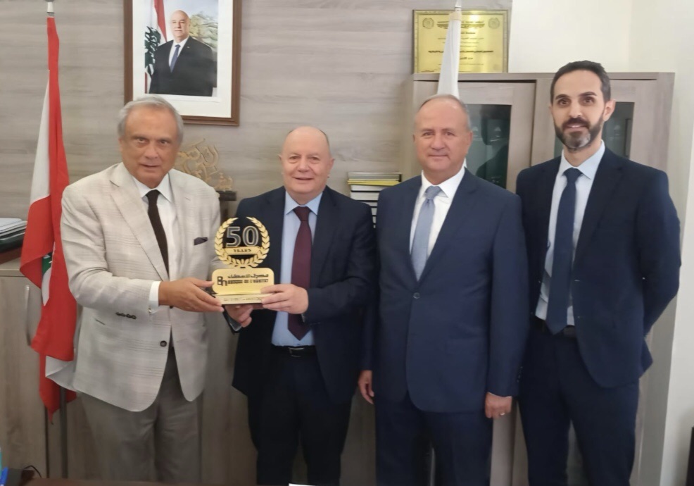 حبيب يزور الأسمر مهنئاً: للتعاون بين مصرف الإسكان وصندوق الضمان&nbsp;