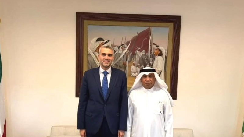 رئيس بلدية طرابلس وعدد من اعضاء المجلس البلدي زاروا السفير الكويتي