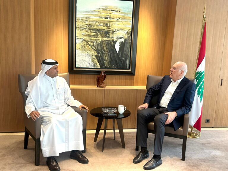 ميقاتي يستقبل السفير القطري