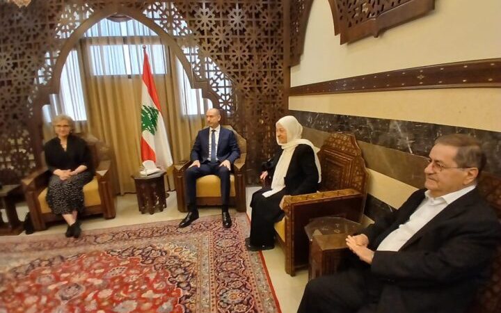 كنعان بحث مع السفير الأوسترالي في الوضع العام والملفات الإصلاحية