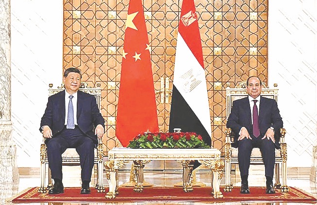شي جينبينغ يدفع الشراكة الصينية – المصرية إلى مرحلة التصنيع والتصدير