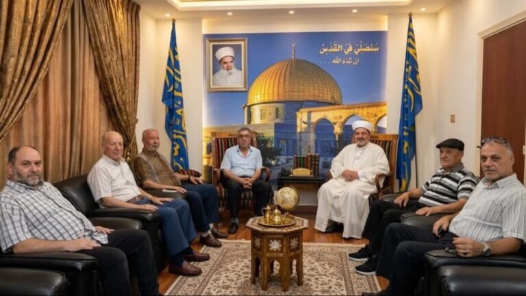 شعبان التقى وفدا فلسطينيا من مخيمات الشمال وتأكيد على “ضرورة الوحدة لاستئصال الكيان الغاصب من جذوره”