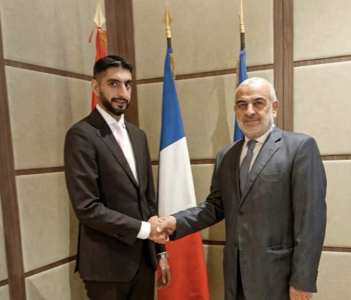 أسعد الحريري بحث مع نائب رئيس البعثة الإماراتية في باريس في تعزيز العلاقات التجارية وفتح آفاق جديدة أمام تجار وصناعيي الشمال اللبناني