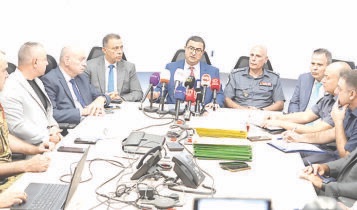 القاضي الحاج زار غرفة عمليات العفو العام في قيادة الدرك