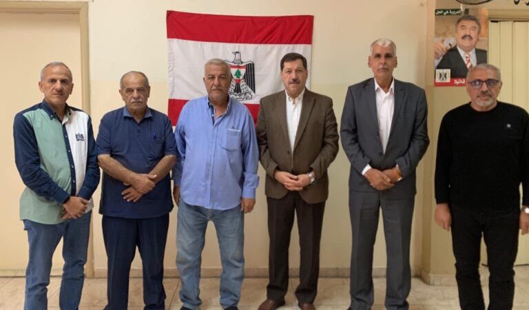 رئيس المؤتمر الشعبي اللبناني يستقبل وفد الجبهة الشعبية لتحرير فلسطين