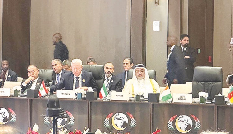 رجي في مؤتمر التعاون الاسلامي: لا سيادة مع ازدواجيّة السلاح