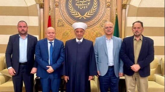 دريان استقبل الأسمر وقباني وأكد دعمه للضمان الاجتماعي واطّلع على مشاريع مجلس الإنماء والإعمار